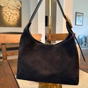 Madewell Juniper Berry Suede Bag